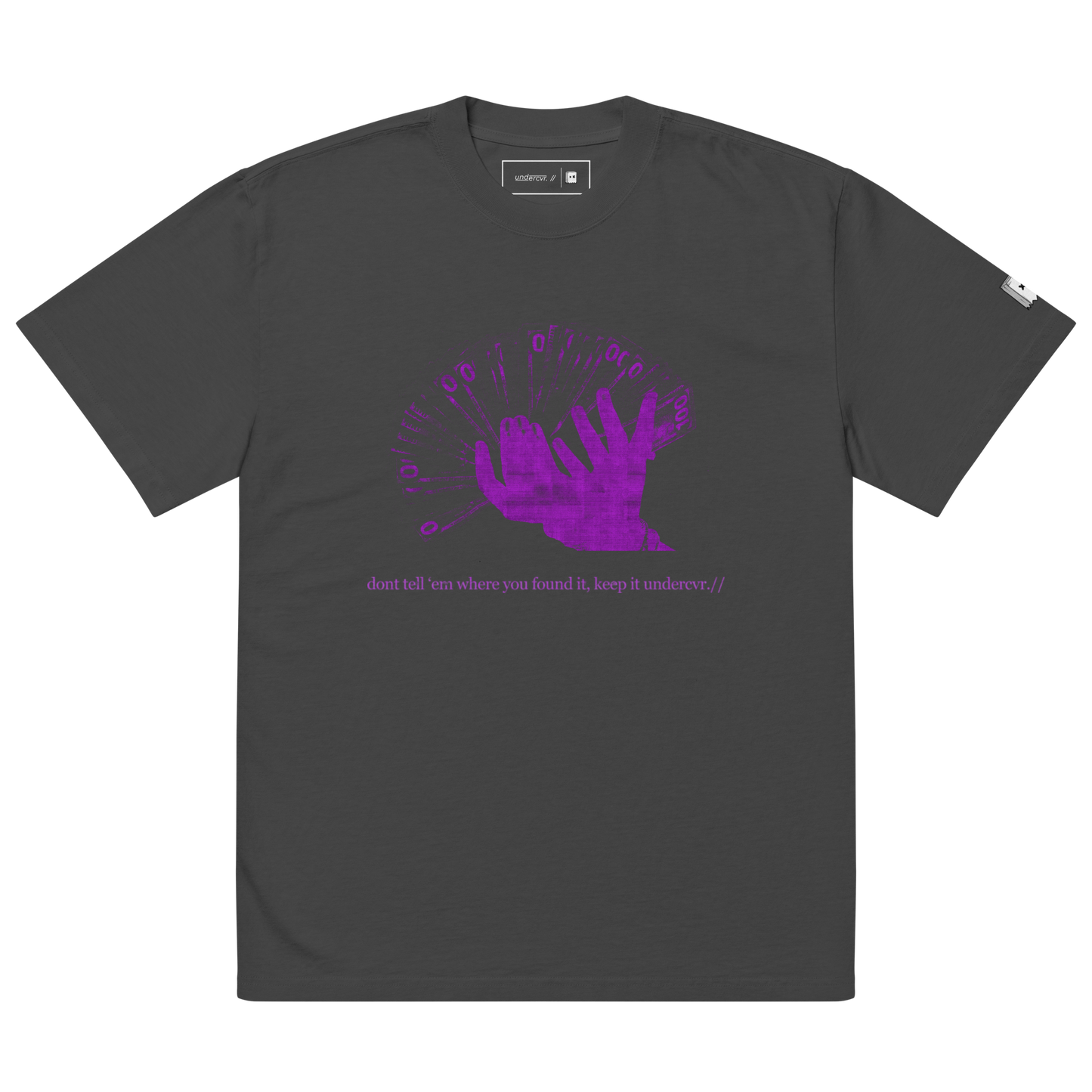 don't tell 'em. // (BLACK)