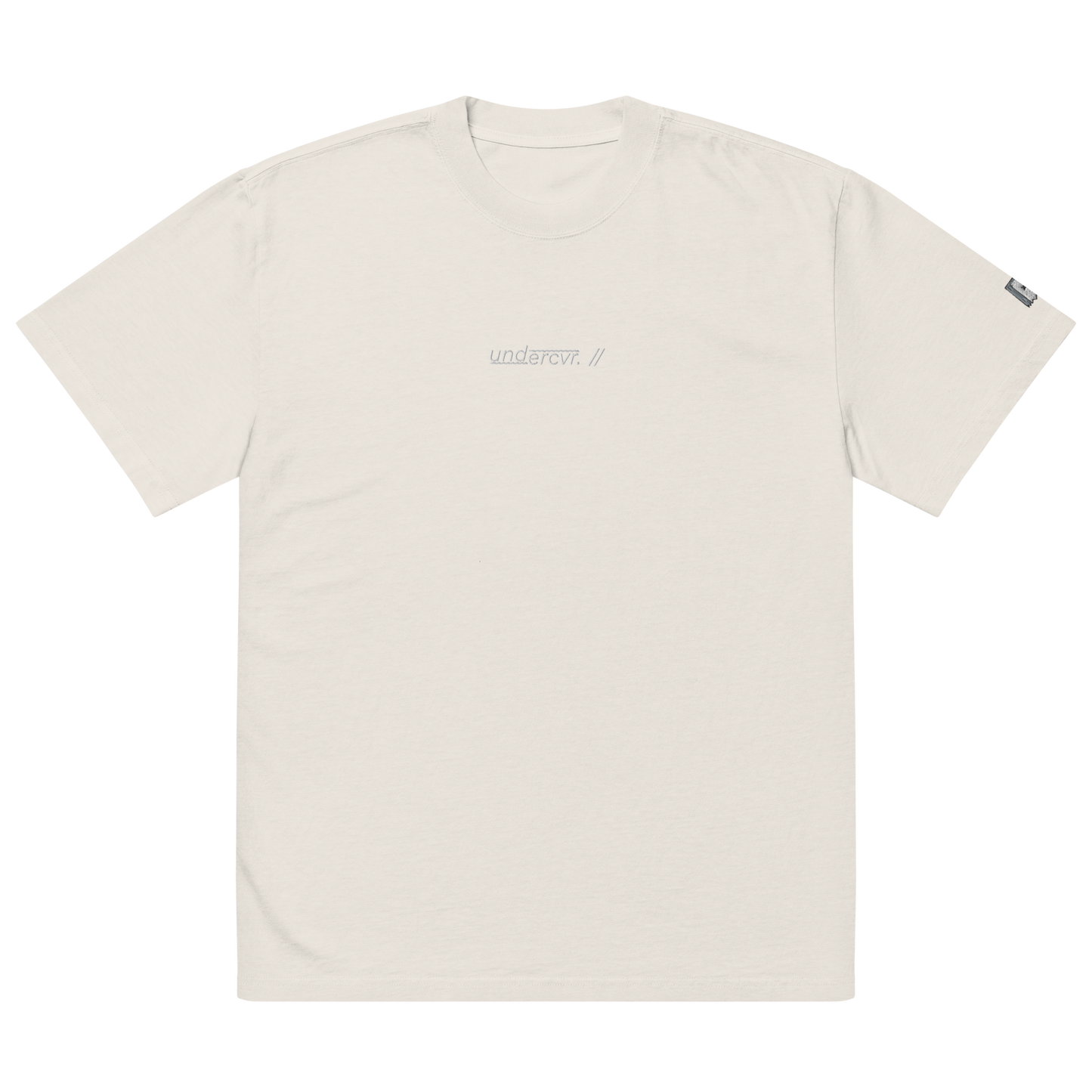 undercvr. // classic t-shirt. // (WHITE OUT)