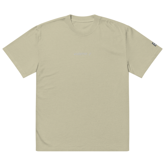 undercvr. // classic t-shirt. // (EUCALYPTUS W/ WHITE LOGO)